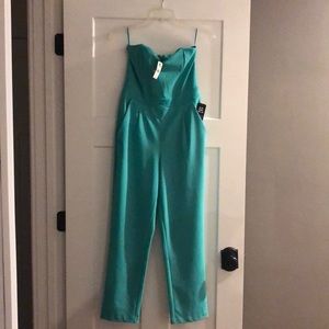 Strapless jumpsuit